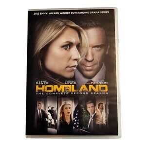 Homeland The Complete Second Season 2012 DVD Claire Danes Damian Lewis Pre-Owned